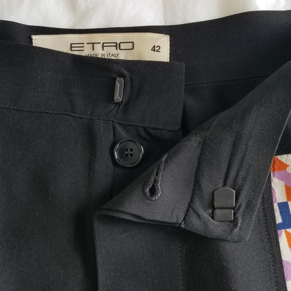 Preloved Etro Silk high-waisted shorts, 42 - Picture 3 of 5